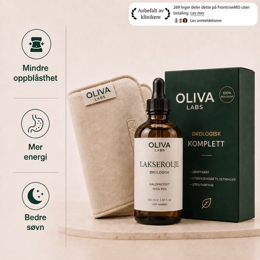 OLIVA Komplett lakserolje-pakke